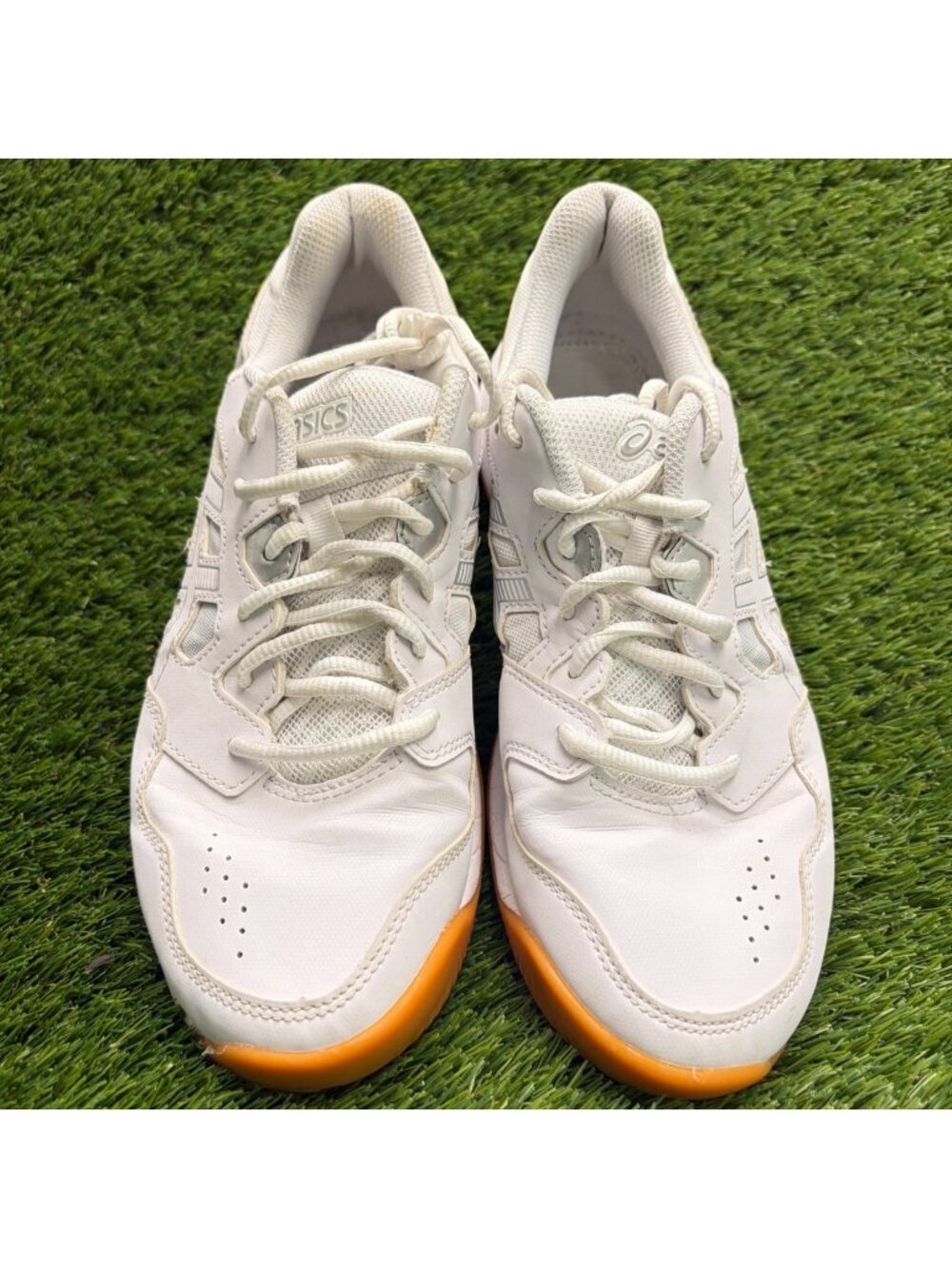 Asics Gel-Renma Womens Size 9 White Gum Athletic Running Leather Shoes Sneakers